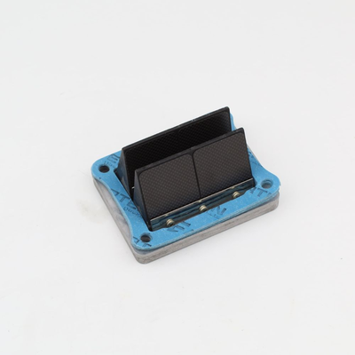 Caja láminas carbono, doble Prisma,canaliz.y placa ad. Honda NSR/Husqv./Cag. 125