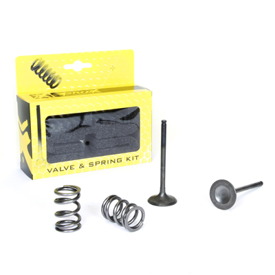 Steel Exhaust Valve/Spring Kit  ad. Suzuki RM-Z450 '05-06