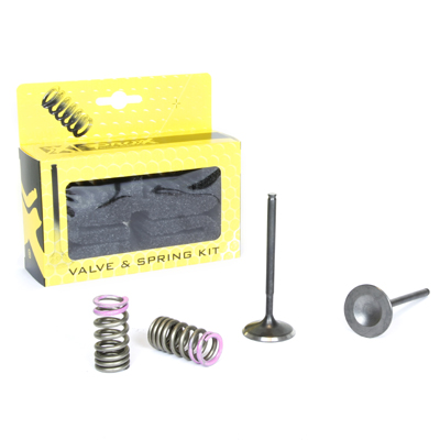Steel Intake Valve/Spring Kit  ad.Honda CRF250R '04-07+CRF250X 04-17
