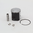 Piston kit ad.Minarelli Scooter (LC) (GI) D.47A bisulfure coated