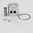 Piston kit ad. Cagiva/Husqvarna CR-WR 250 85-91 D. 69,97 EF
