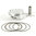 Piston Set ad. Honda CRF150R '07-09 11.7:1 (65.99mm)