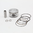 Piston kit ad. Honda 150 4T SH-Scoopy-@-Pantheon D.57.99 B