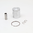 Piston kit ad. KTM 50 SX 01-08/Adventure 02-08 D.39,49 GH