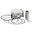 Piston kit ad. Kawasaki KFX Brute Force 15-17 D. 84,98 D (High Compressed)