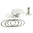 Piston Set ad. Kawasaki KX250F '15-16   13.8:1 (76.98mm)