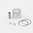Piston kit ad. Minarelli AM ITALKIT (OEM Stroke) D. 47,97 C 2 rings
