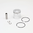 Piston kit ad. Malossi Piaggio Typhoon D.47,8 2 rings
