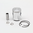 Piston kit ad. Morini G 30 D. 38,962 D (W/O window).