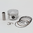 Piston kit ad. Peugeot 125 4T - 2 Válvulas - Elyseo - Elystar - Jetforce D. 58,00