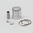 Piston kit ad. Puch D.40 D (Reed Valve cylinder) (GI)