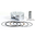 Piston Set ad. Husqvarna TC250 '06-07/TE250 '06-09 (75.98mm)