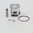 Piston kit ad. TOP Minarelli Scooter D. 48,00 1 ring