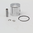 Piston kit ad. TOP Minarelli Scooter D. 48,00 1 ring
