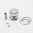 Piston kit ad. Piaggio Zip D. 45,98 C (GI)