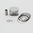 Piston kit ad. Aprilia Scarabeo/Piaggio Fly-Zip 100 4T D. 50,80