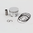 Piston kit ad. Aprilia Scarabeo/Piaggio Fly-Zip 100 4T D. 50,80