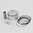 Piston kit ad. Yamaha Majesty 150 4T D. 60.8