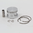 Piston kit ad. Sthil chainsaw Mod. MS280 D. 46 AB