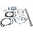 Top End Piston Kit ad. YAMAHA D.97 YZ450F 10-13 (96,96)