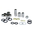 Kit reparacion bieletas ad. Honda CR125 '96 + CR250 '96