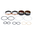 Kit casquillos horquilla ad. Husaberg/KTM EXC125-200-250-300-450/EXC-F 250-350