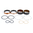 Kit casquillos horquilla ad. KTM 125-200-250-300-400-520-525 05-07