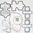 Complete Gasket Set ad. Honda 750 VF F/FD/SC