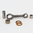 Connecting rod ad. Minarelli Scooter Piston Pin D.12 (crankpin 16,05) CNC Racing
