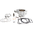 Cylinder kit ad. Honda CRF-R/RX 450 17-18 D. 96 High Compression