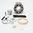Cylinder kit ad. Derbi Senda 2006 (M.Piaggio) 80 cc.D.48 Stroker (42) (1 ring)(h
