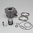Cylinder kit ad. Derbi Senda 2000 49 cc.(1 ring) (head 2 pcs.)