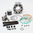 Cylinder kit ad. Derbi Senda Euro-3 a 85 cc.D.49 (14) Stroker(45)1 seg.(head 2 p