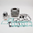 Cylinder kit ITALKIT ad. KTM  150 SX 16-22 (2 ring) D. 58