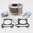Cilindro ad. Kymco 125 G5 (4Valv.-Aire) (LFE2) Transf. a 150 D. 59 mm.
