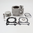 Cylinder kit ad.KYMCO 250 MXU-KXR-Bet&Win-G.Dink-Xciting/PGO