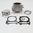Cylinder kit ad.KYMCO MXU-Bet & Win-Xciting/PGO Transf.a 300 cc.