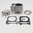 Cylinder kit ad.KYMCO MXU-Bet & Win-Xciting/PGO Transf.a 300 cc.