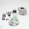 Cylinder kit ad. Minarelli AM D.52 RACING 95cc. B.12 (Stroker 44) (1 ring)(head 2 pcs.)