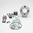 Cylinder ad. Minarelli AM D.50 (308-3) RACING (Stroker 44) B.14 (1 ring)(head 2