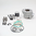 Cylinder ad. Minarelli AM D.50 (308-3) RACING (Stroker 44) B.14 (1 ring)(head 2