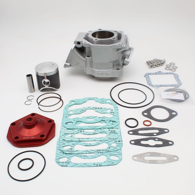 Cylinder kit + Insert Head ad. Aprilia 125 cc. Big Bore 140cc. (122) Ø57 (2 Rings)