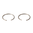 Piston circlip (set of 2) 21x1,2