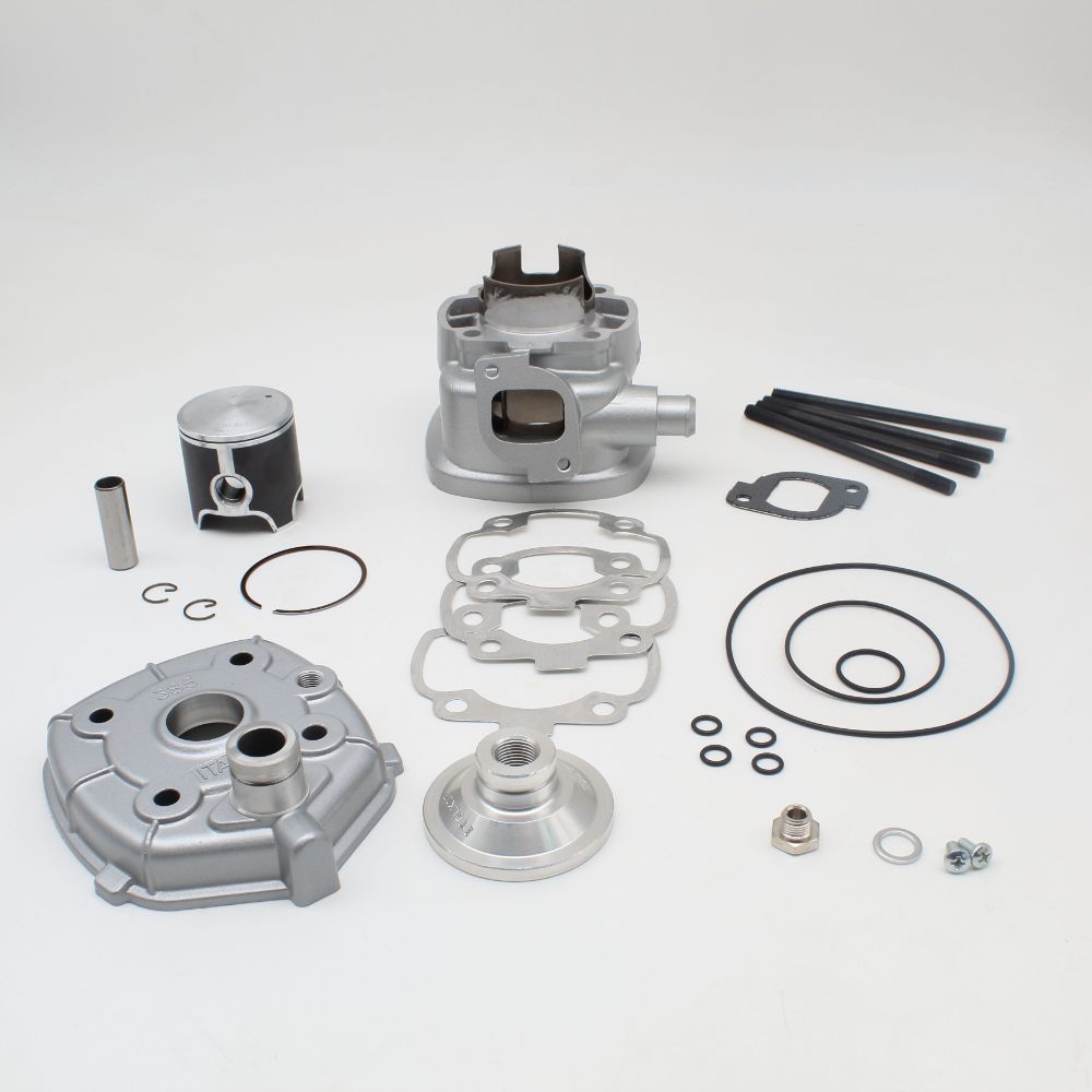 Top-End engine kit ad. Minarelli Scooter Horizontal (LC) 77 cc.D.47,6 ...