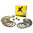 Juego Discos Embrague ad. Honda CRF250R '08-09+CRF250X '04-17