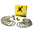 Juego Discos Embrague ad. Yamaha YZ125 '00-01