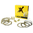 Juego Discos Embrague ad. Honda CR80 '87-02 + CR85 '03-04