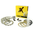 Juego Discos Embrague ad. Honda CR125 '86-89