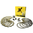 Complete Clutch Plate Set ad. Suzuki RM250 '03-05