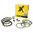 Complete Clutch Plate Set ad. Suzuki RM80 '89-01 + RM85 '02-21